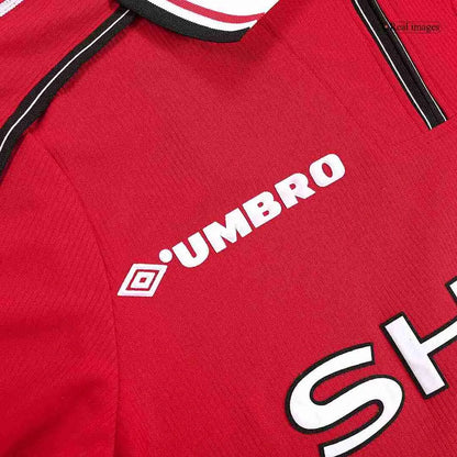 Retro Manchester United Home Jersey 1998/99 - Long Sleeve