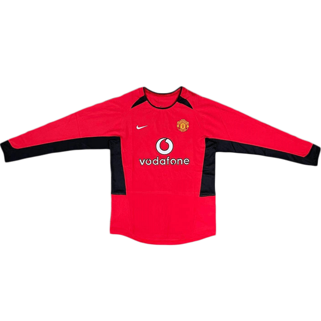 Retro Manchester United (Long Sleeve) Home Jersey 2002/03