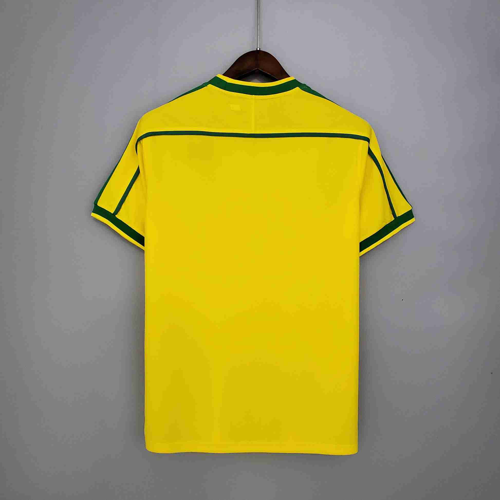 Retro Brazil Home Jersey 1998