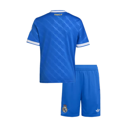 Kids Real Madrid Third Jersey Kit 2025/26