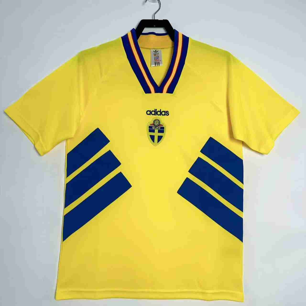 Retro 1994 Sweden Home Jersey