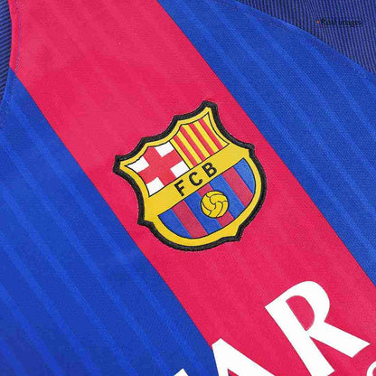 Retro 2016/17 Barcelona Home Jersey