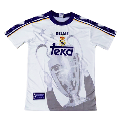 Retro Real Madrid Home Jersey 1997/98 - Champions League Commemorative