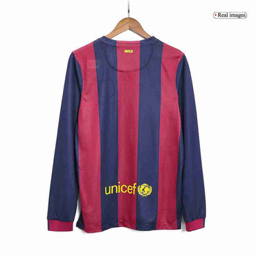 Retro Barcelona Home Jersey 2014/15 - Long Sleeve