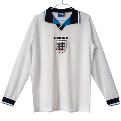 Retro England 1996 (Long Sleeve) Home Jersey
