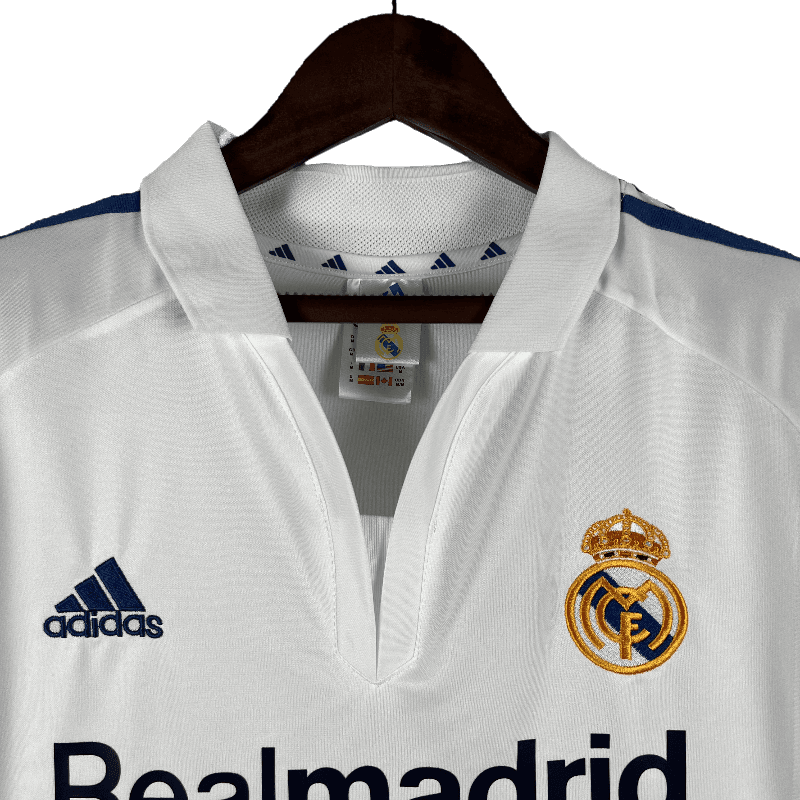 Retro Real Madrid Home Jersey 2001/02
