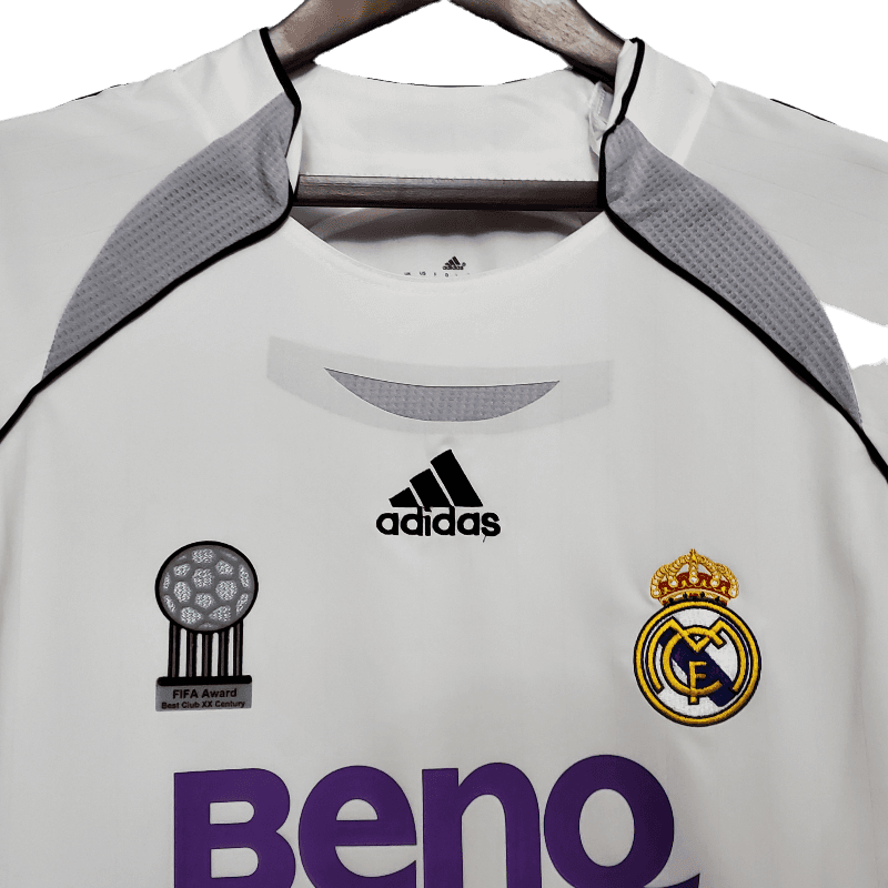 Retro 2006/07 Real Madrid Home Jersey