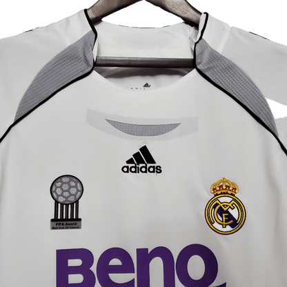 Retro 2006/07 Real Madrid Home Jersey