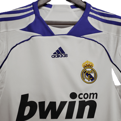 Retro 2007/08 Real Madrid Home Jersey