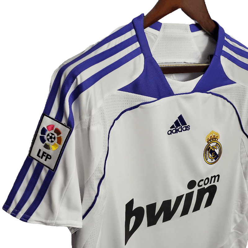 Retro 2007/08 Real Madrid Home Jersey
