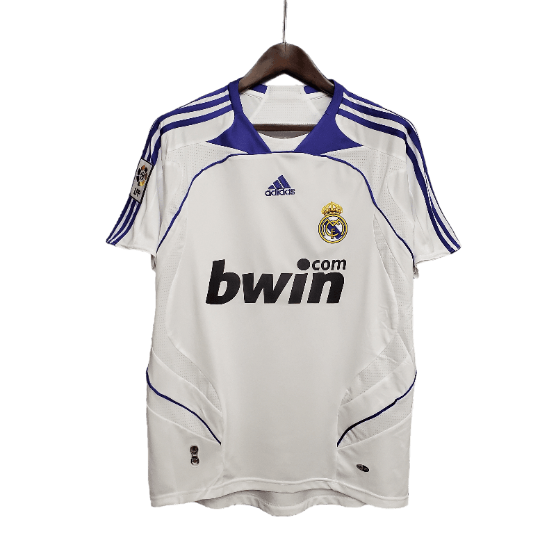 Retro 2007/08 Real Madrid Home Jersey