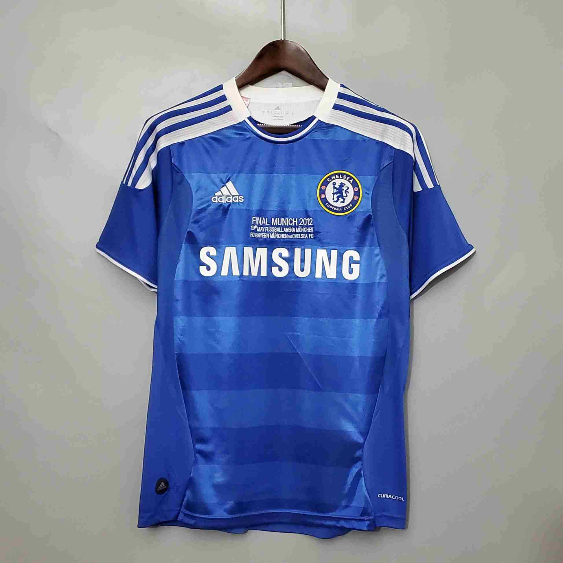 Retro 2012 Chelsea Champions League Home Jersey