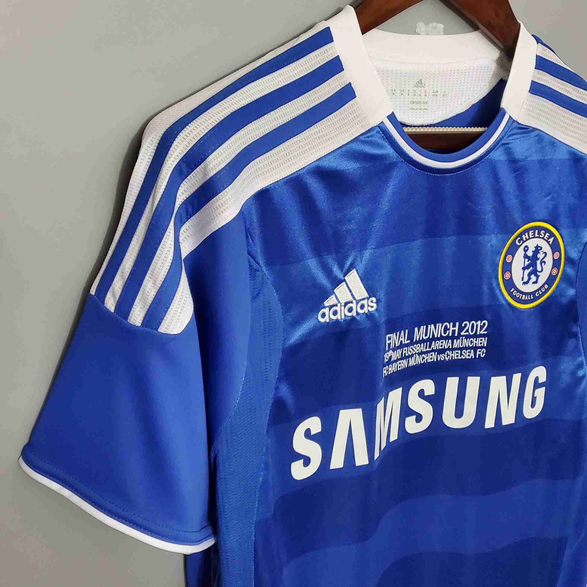 Retro 2012 Chelsea Champions League Home Jersey