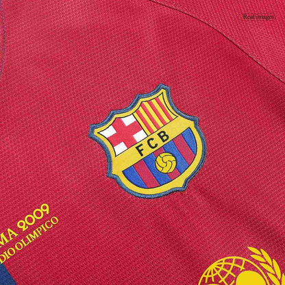 Retro Barcelona Home Jersey 2008/09 - UCL Final
