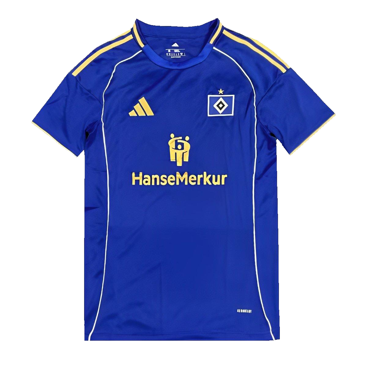 Hamburger SV Away Jersey 2025/26 - Gold &amp; Navy