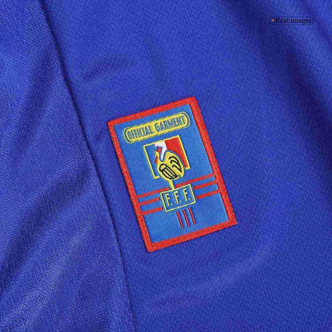 Retro 1998 France (Long Sleeve) Home Jersey