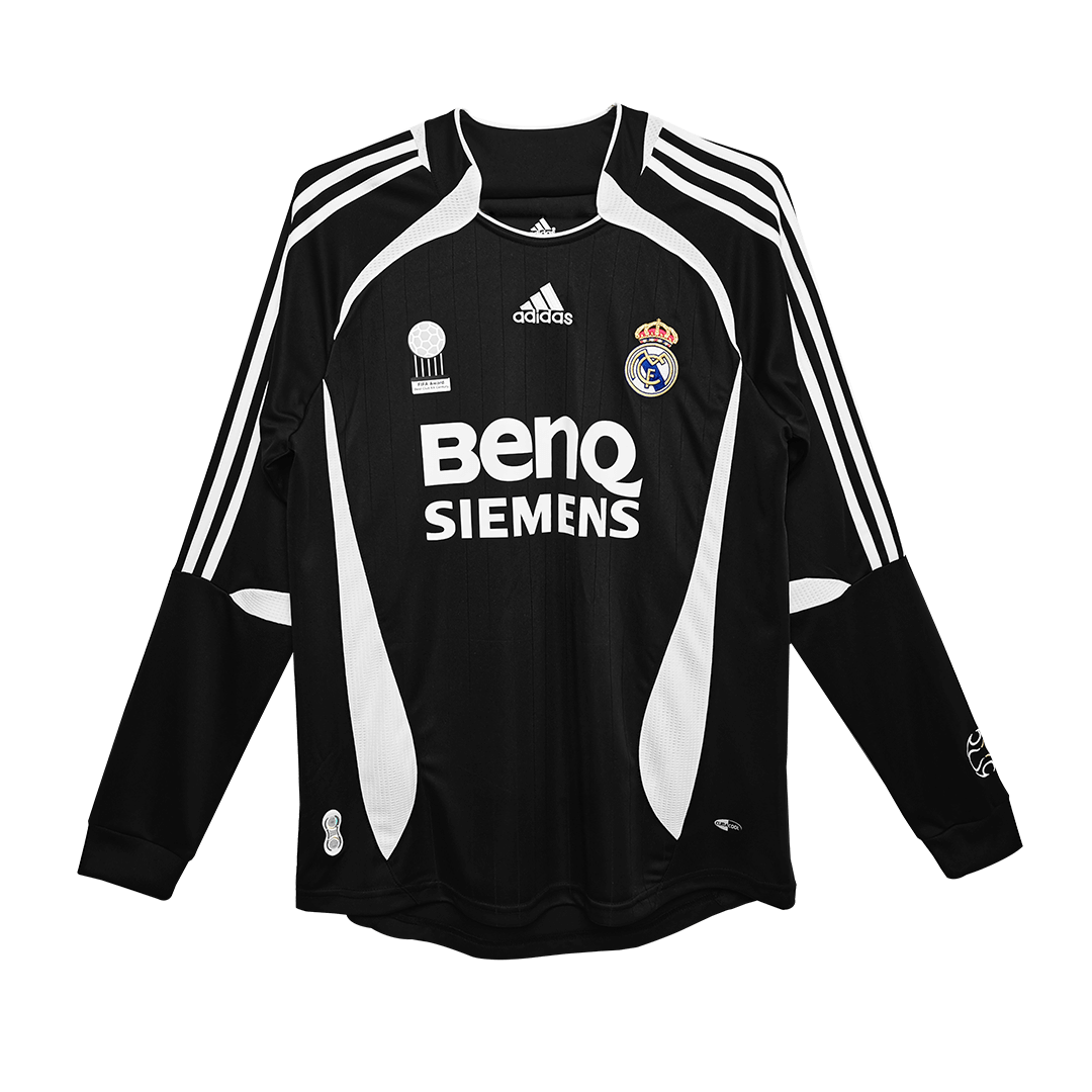 Retro Real Madrid (Long Sleeve) Away Jersey 2006/07