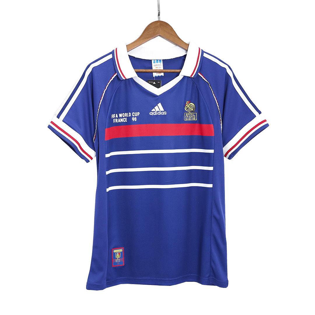 Retro 1998 France World Cup Home Jersey