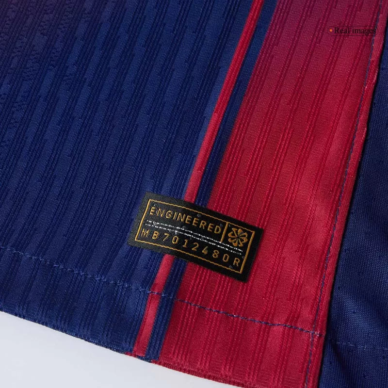 Barcelona Home Jersey 2025/26 Player Version
