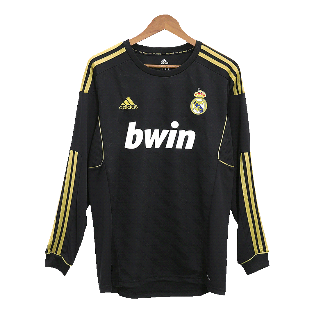 Retro Real Madrid Long Sleeve Away Jersey 2011/12