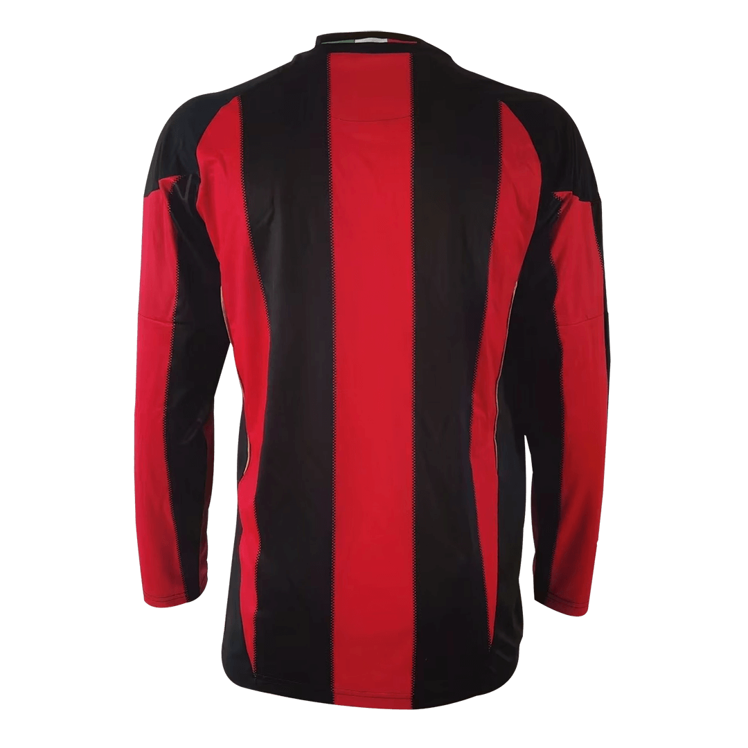 Retro AC Milan Home Jersey 2010/11 - Long Sleeve