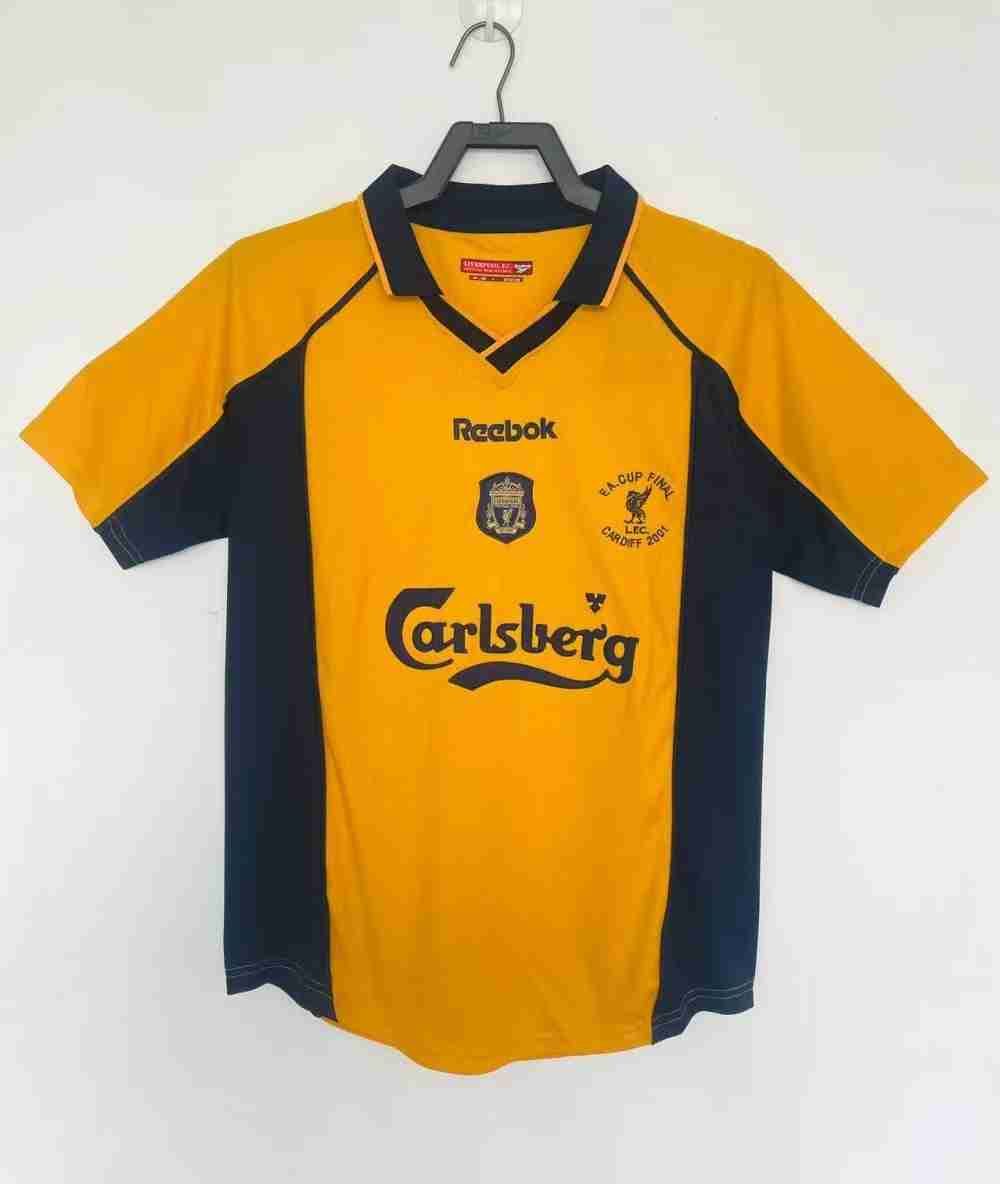 Retro 2000/01 Liverpool Away Jersey
