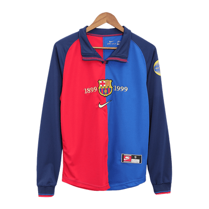 Retro Barcelona Home Jersey 1999/00 - Long Sleeve