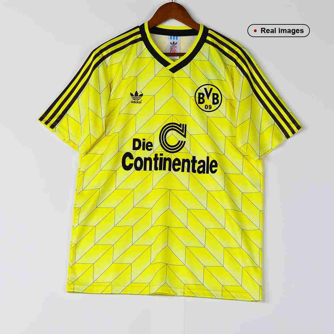 Retro 1988 Borussia Dortmund Home Jersey