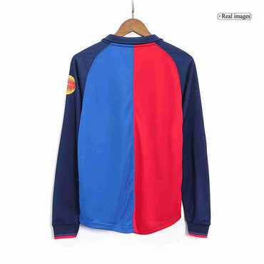 Retro Barcelona Home Jersey 1999/00 - Long Sleeve