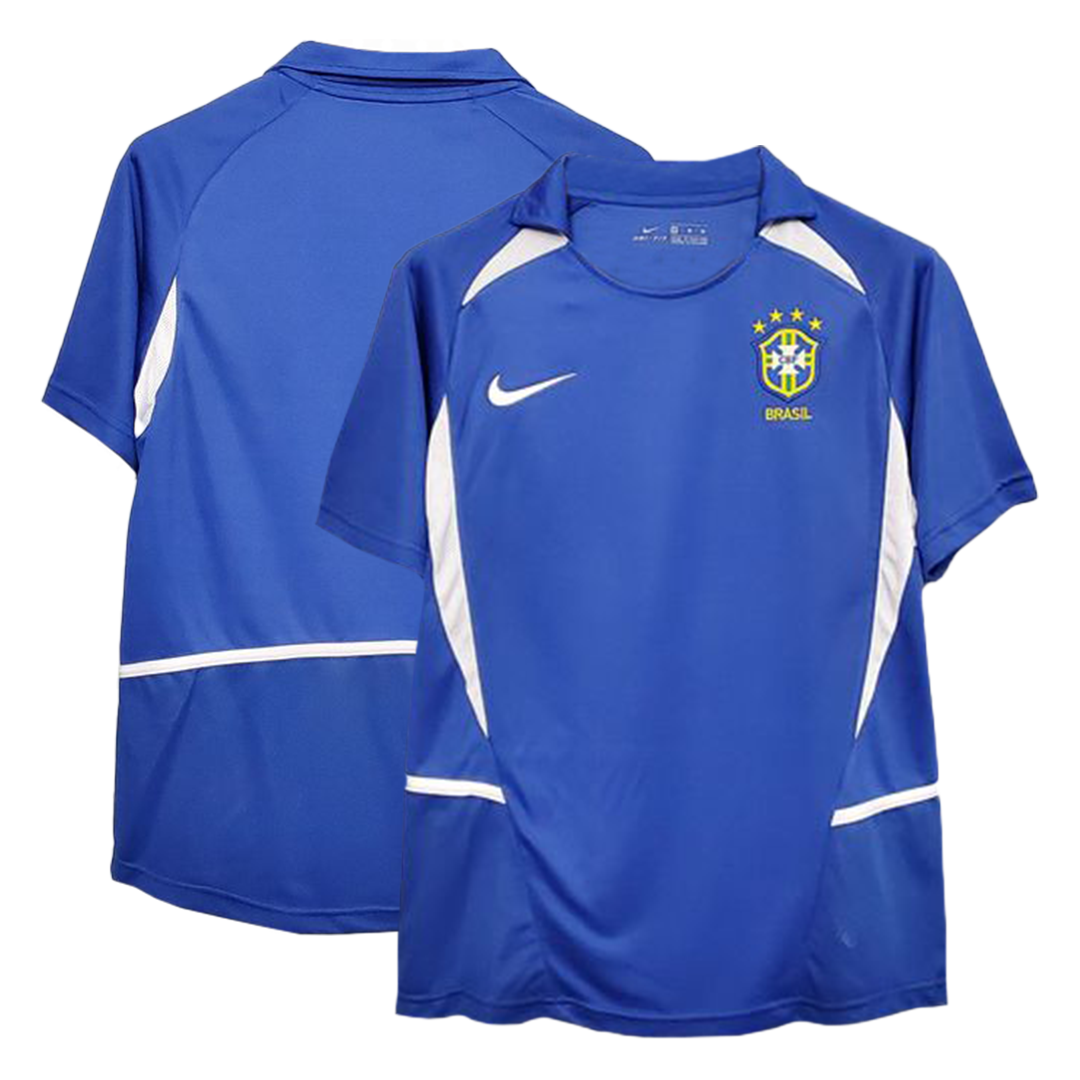 Retro 2002 Brazil Away Jersey