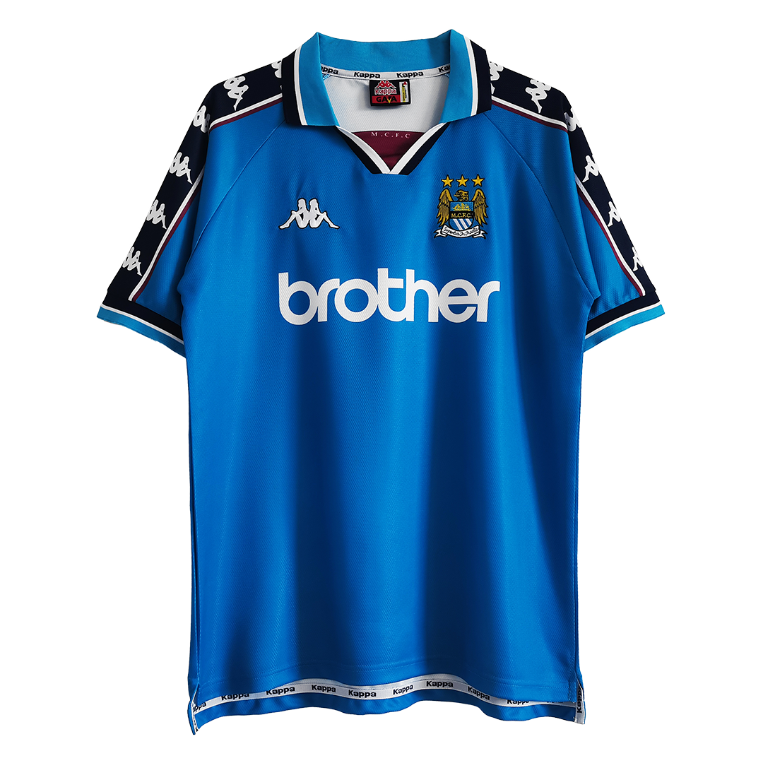 Retro Manchester City 1997-99 Home Jersey