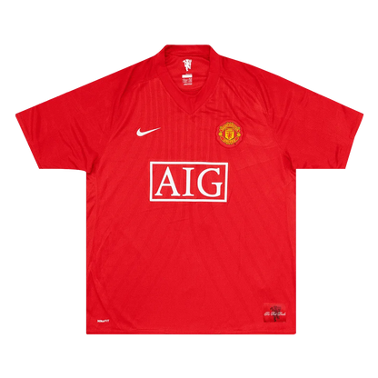 Retro Manchester United Home Jersey 2007/08