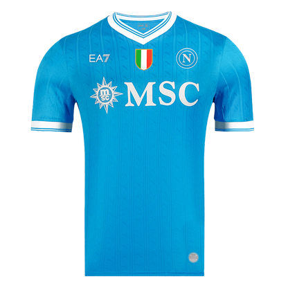 Napoli Home Jersey Player Version 2025/26