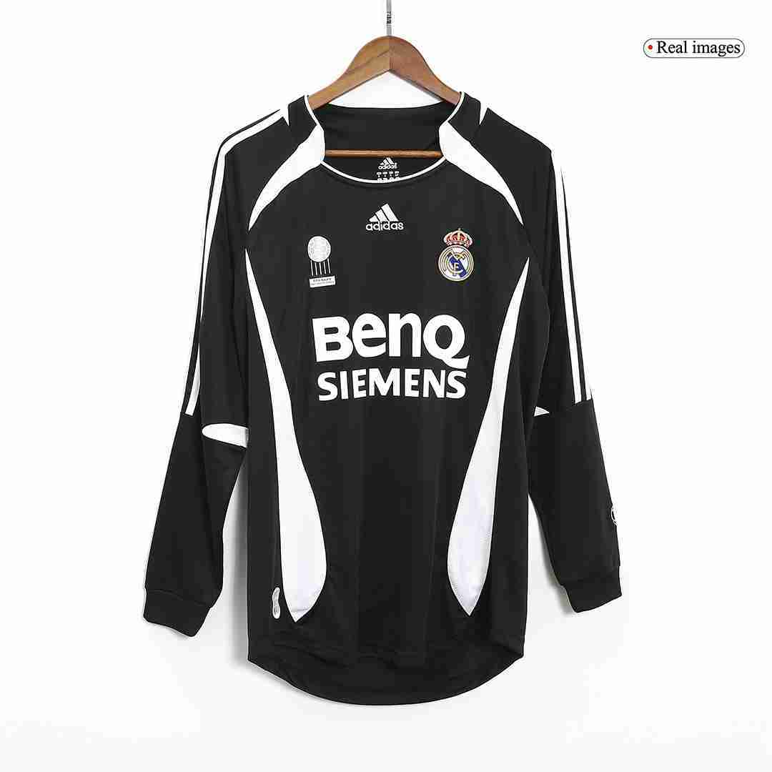 Retro Real Madrid (Long Sleeve) Away Jersey 2006/07
