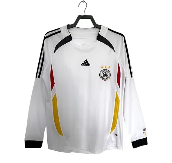 Retro 2006 Germany Home Long Sleeve Jersey