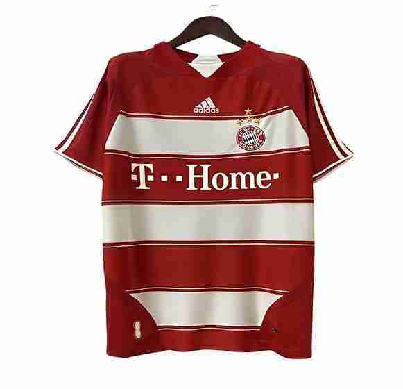 Retro 2007/08 Bayern Munich Home Jersey