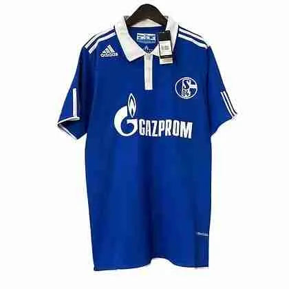 Retro 2010/11 Schalke 04 Home Jersey