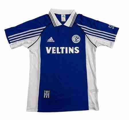 Retro Schalke 04 Home Jersey 1998-2000