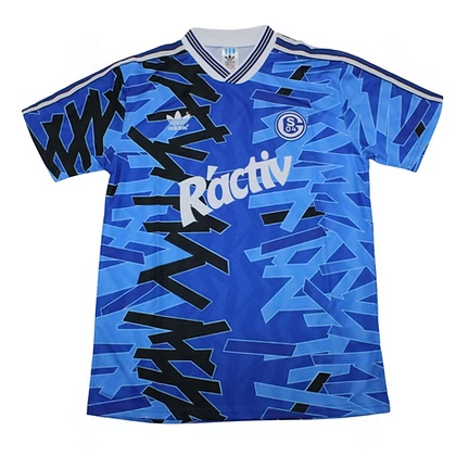 Retro 1992/93 Schalke 04 Home Jersey