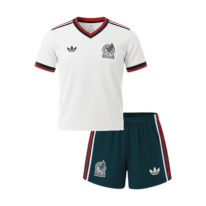 Kids Mexico Away Jersey Kit World Cup 2026 - Jerseydex