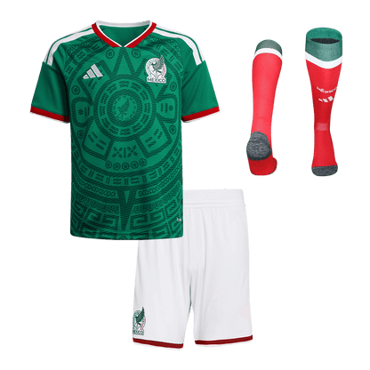 Kids Mexico Home Jersey Kit World Cup 2026 - Jerseydex