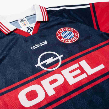 Retro Bayern Munich Long Sleeve 1997 - 99 Home Jersey - Jerseydex